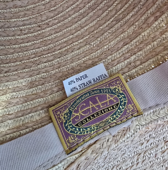 Scala Sun Hat Womens Woven Paper Straw Hat - Picture 2 of 5